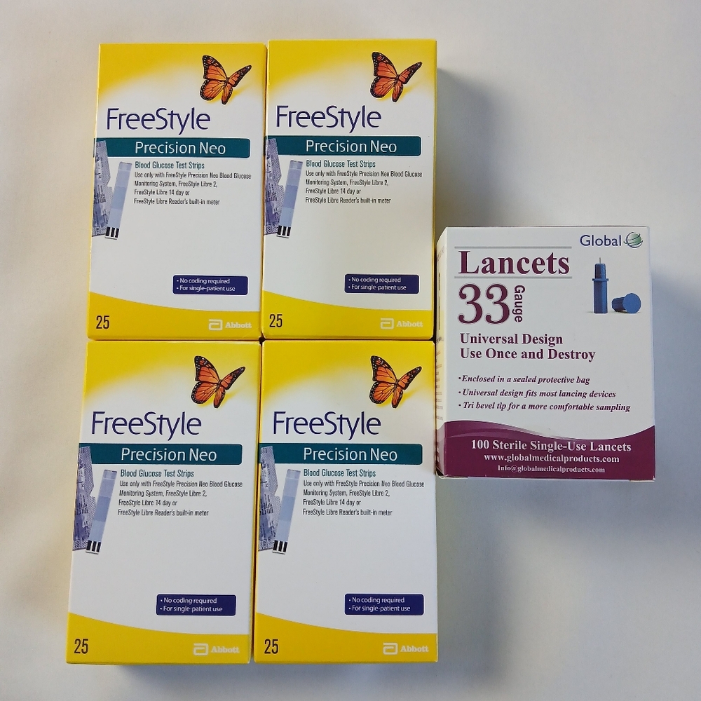 4 boxes Freestyle Precision Neo
